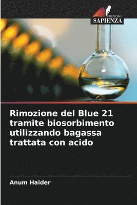 Anum Haider - Rimozione del Blue 21 tramite biosorbimento utilizzando bagassa trattata con acido, Häftad
