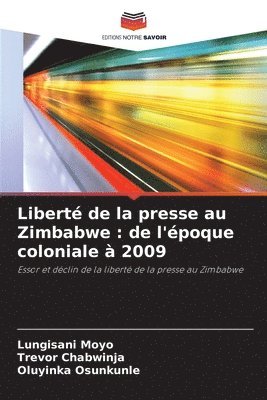 Lungisani Moyo, Trevor Chabwinja, Oluyinka Osunkunle - Liberté de la presse au Zimbabwe, Häftad