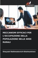 Meccanismi Efficaci Per l'Occupazione Della Popolazione Nelle Aree Rurali