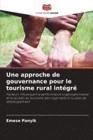 Emese Panyik - approche de gouvernance pour le tourisme rural intégré, Häftad