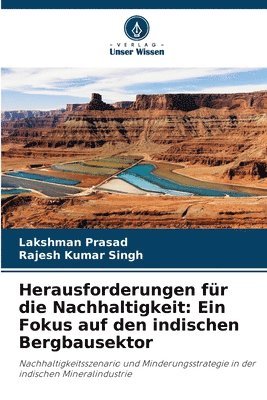Lakshman Prasad, Rajesh Kumar Singh - Herausforderungen für die Nachhaltigkeit, Häftad