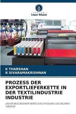 Prozess Der Exportlieferkette in Der Textilindustrie Industrie