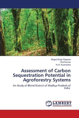 Brijpal Singh Rajawat, Vinit Kumar, N K Kushwaha - Assessment of Carbon Sequestration Potential in Agroforestry Systems, Häftad