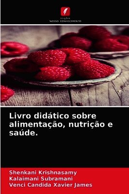 Livro didático sobre alimentação, nutrição e saúde.