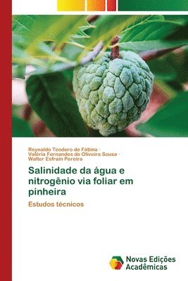 Salinidade da água e nitrogênio via foliar em pinheira