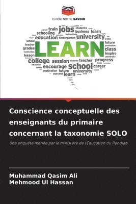 Conscience conceptuelle des enseignants du primaire concernant la taxonomie SOLO