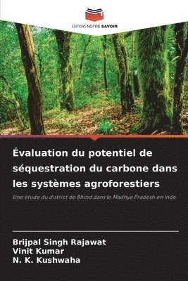 Brijpal Singh Rajawat, Vinit Kumar, N K Kushwaha - Évaluation du potentiel de séquestration du carbone dans les systèmes agroforestiers, Häftad