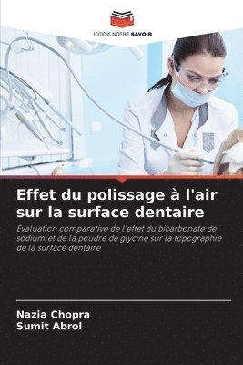Effet du polissage à l'air sur la surface dentaire