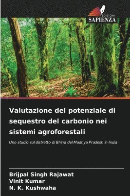 Brijpal Singh Rajawat, Vinit Kumar, N K Kushwaha - Valutazione del potenziale di sequestro del carbonio nei sistemi agroforestali, Häftad