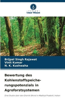 Brijpal Singh Rajawat, Vinit Kumar, N K Kushwaha - Bewertung des Kohlenstoffspeiche- rungspotenzials in Agroforstsystemen, Häftad