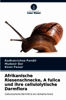 Afrikanische Riesenschnecke, A fulica und ihre cellulolytische Darmflora