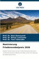Nominierung Friedensnobelpreis 2026