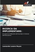 Leonardo Lazaro Reyes - Ricerca Da Implementare, Häftad