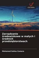 Mohamed Saliou Camara - Zarządzanie środowiskowe w malych i średnich przedsiębiorstwach, Häftad
