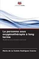 personne sous oxygénothérapie à long terme