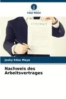 Nachweis des Arbeitsvertrages