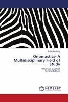 Bertie Neethling - Onomastics- A Multidisciplinary Field of Study, Häftad