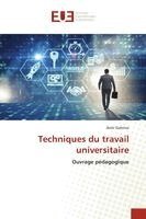 Amir Gahmia - Techniques du travail universitaire, Häftad. Tillgänglighet: Lägg i varukorg