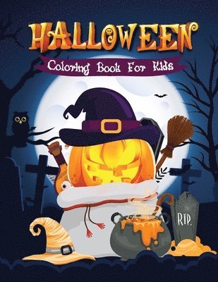 bokomslag Halloween Coloring Book for Kids