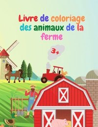 bokomslag Livre de coloriage des animaux de la ferme