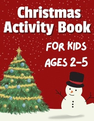 bokomslag Christmas Activity Book for Kids Ages 2-5