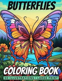 bokomslag Butterflies Coloring Book