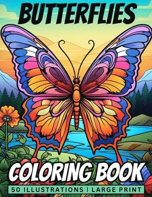 Butterflies Coloring Book