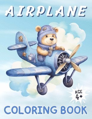 Airplane Coloring Book 1