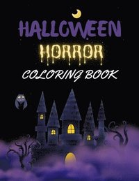 bokomslag Halloween Horror Coloring Book