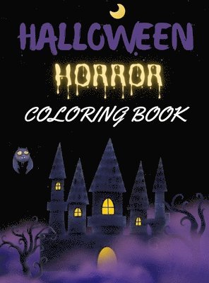 bokomslag Halloween Horror Coloring Book