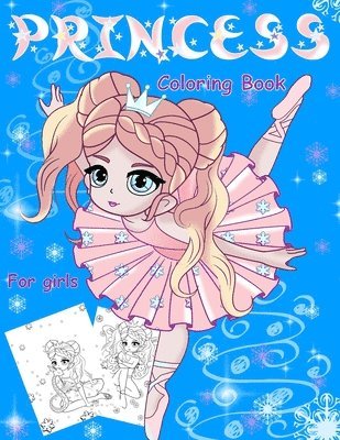 bokomslag Princess Coloring Book