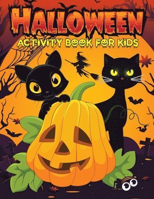 Halloween Activity Book for Kids Ages 4-8 1