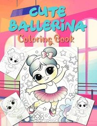 bokomslag CUTE BALLER&#304;NA Coloring Book