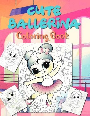 bokomslag CUTE BALLER&#304;NA Coloring Book