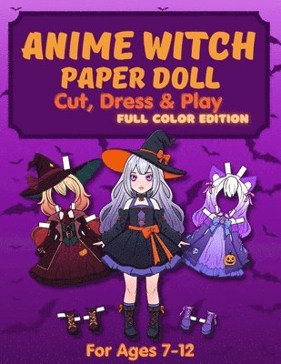 Anime Witch Paper Doll