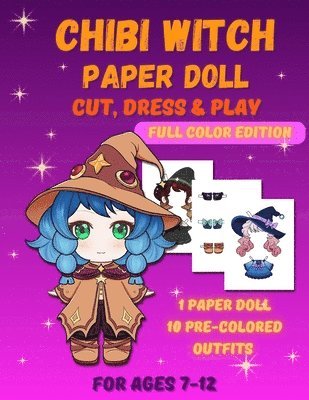 Chibi Witch Paper Doll