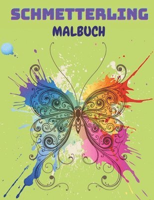 Schmetterling Malbuch 1