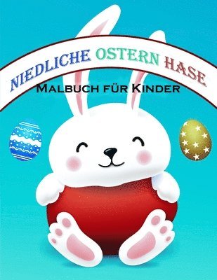 Niedliches Osterhasen-Malbuch Fur Kinder 1