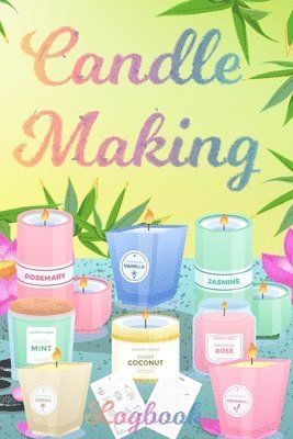 Candle Making Logbook: Design A-Z Plus Notes - Blank Recipe Book For Candle Maker - For The Crafter Or Business Professional Candle Making Bl