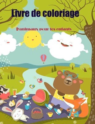 bokomslag Livre De Coloriage D'Animaux Pour Les Enfants