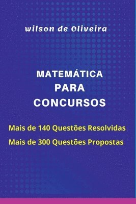 bokomslag Matemtica Para Concursos