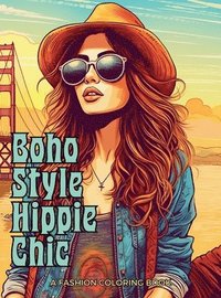 bokomslag Boho Style Hippie Chic - A Fashion Coloring Book