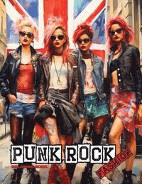 bokomslag Punk Rock - A Rebellious Fashion Coloring Book