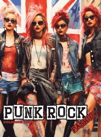 bokomslag Punk Rock - A Rebellious Fashion Coloring Book