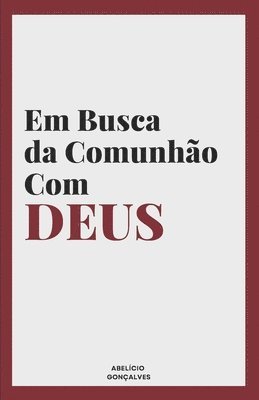 bokomslag Em Busca da Comunho com Deus