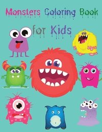 bokomslag Monsters Coloring Book For Kids
