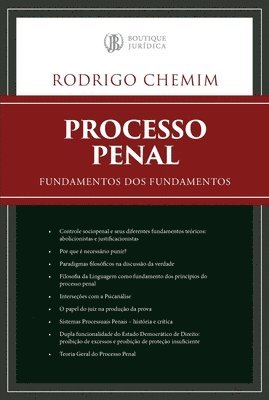 Rodrigo Chemim - Processo Penal, Häftad