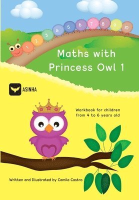 bokomslag Maths with princess owl 1