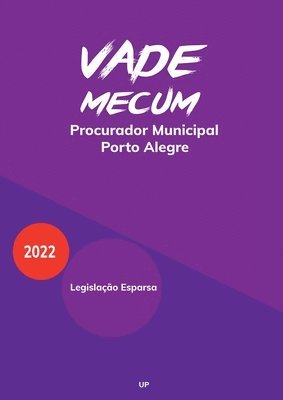 Up Concursos - Vade Mecum Pgm Porto Alegre, Häftad