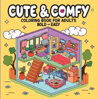 bokomslag Cute & Comfy - Coloring Book for Adults